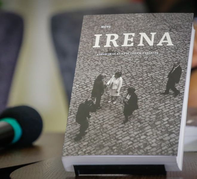 Atsiminimų rinkinio „Mūsų Irena“ pristatymas. Presentation of the book „Mūsų Irena“ („Our Irena“) 1